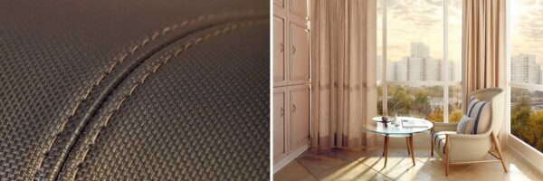 Cama Astral Nature Lettera 5 4Lettera detalle costura