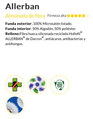 Almohada Mash Allerban (Fibra) 5 Allerban 4 IMG 0705