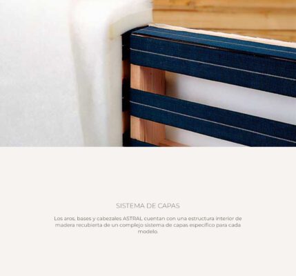 Cama Astral Nature Milano 6 Cama Milano 6