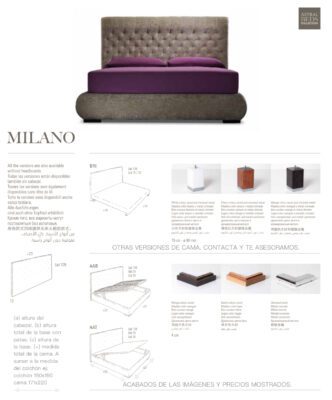 Cama Astral Nature Milano 7 Cama Milano 7