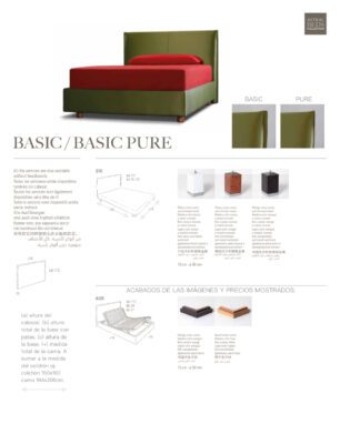 Cama Astral Nature Basic 8 Ficha técnica basic astral nature