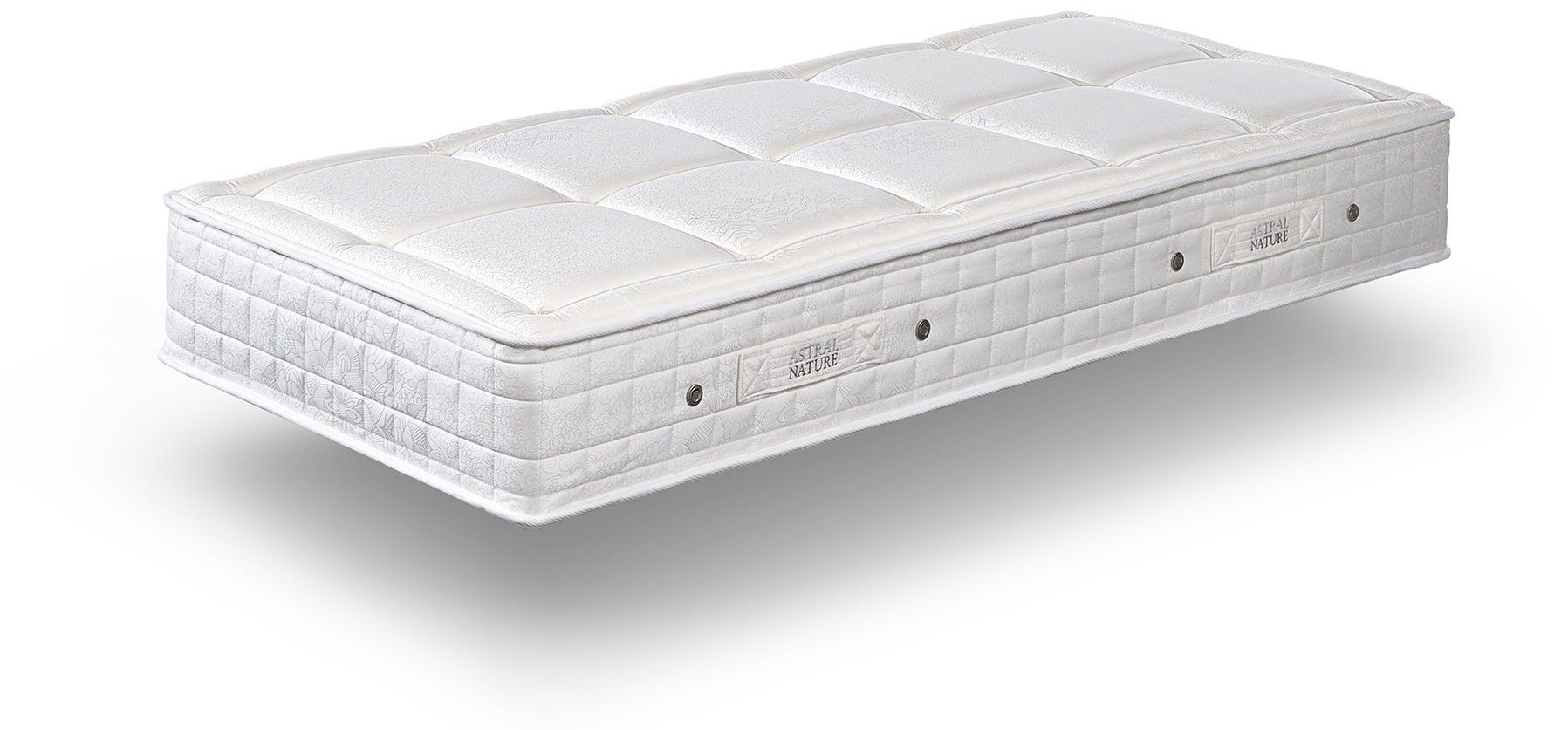 Astral Nature Nerva Articulated Colchón Nerva ARTICULATED de Astral Nature blanco y con cuadros acolchados