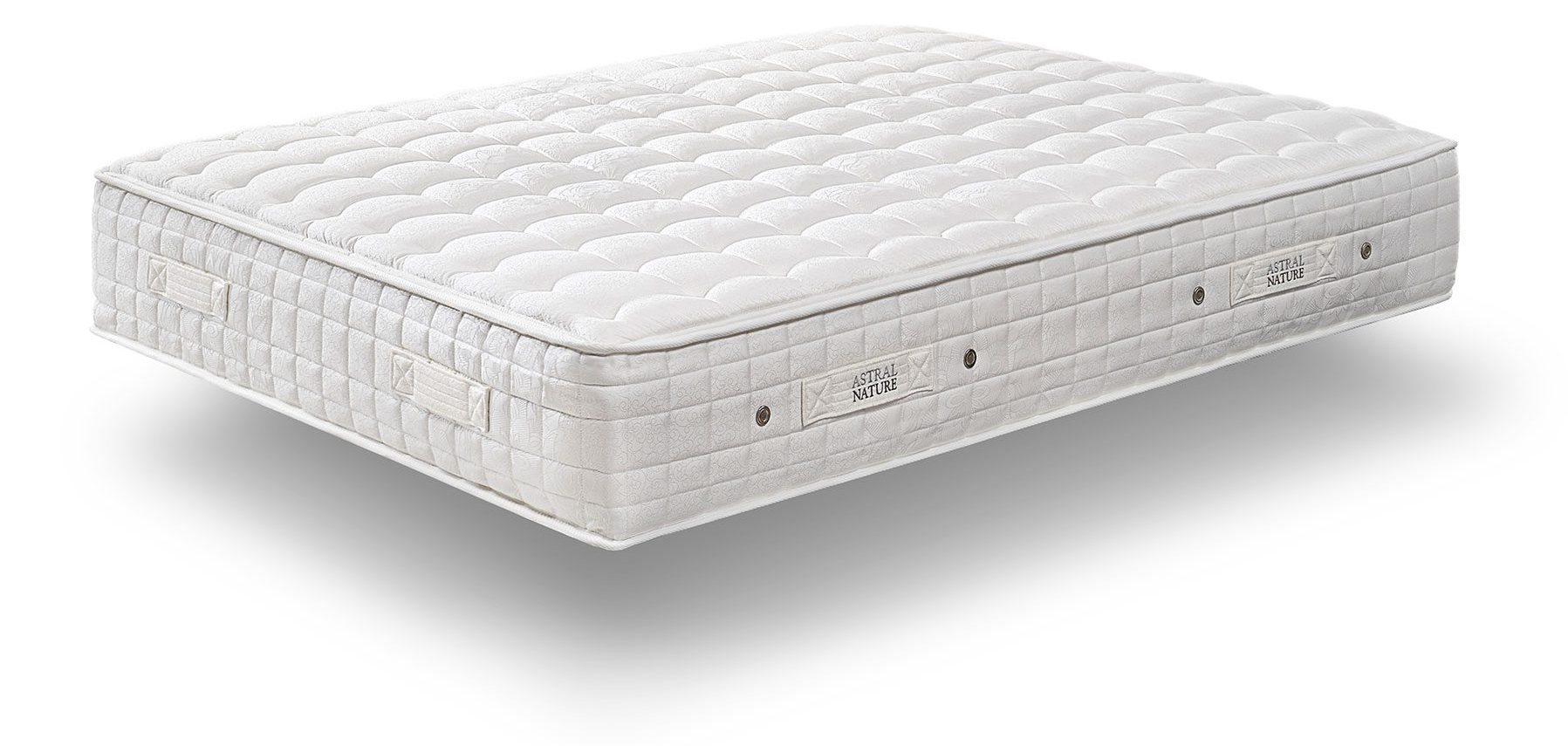 Astral Nature Nerva Colchón Nerva de Astral Nature con capitoné acolchado y color blanco