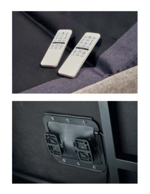 Cama Articulada Auriga Superba 6 Mandos inalámbricos y motor de masaje vibratorio Superba de Auriga