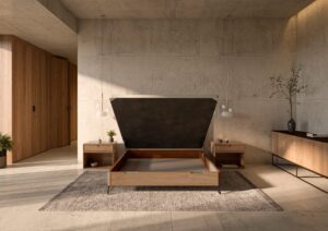 Rebajas 31 Canapé abatible Sonpura Nuit tapa abierta