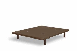 Base Tapizada Sonpura Concept 3 Base tapizada chocolate tapizado 3D con patas Sonpura concept