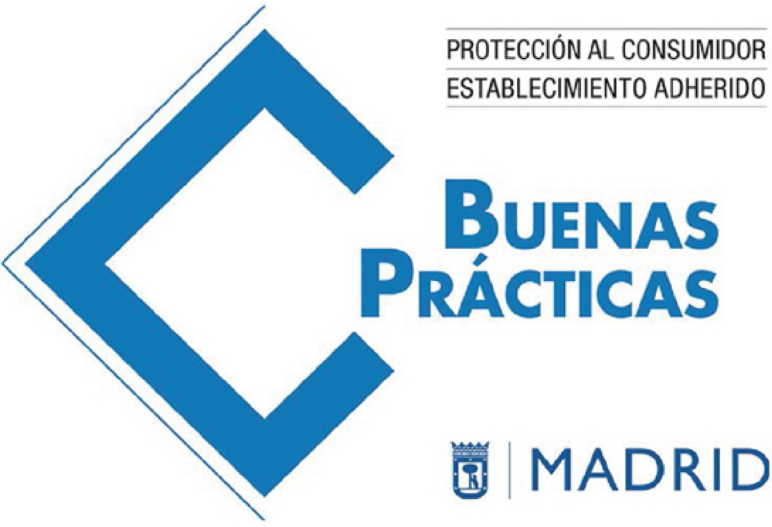 Establecimiento adherido al Código de Buenas Prácticas de Protección al Consumidor del Ayuntamiento de Madrid